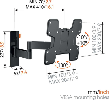 Крепёж настенный Vogeles W53060