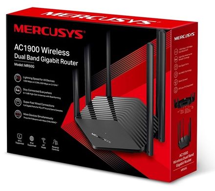 Маршрутизатор Mercusys MR50G AC1900