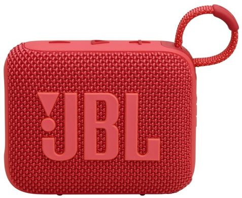 Портативная акустика JBL Go 4 Red (JBLGO4RED)