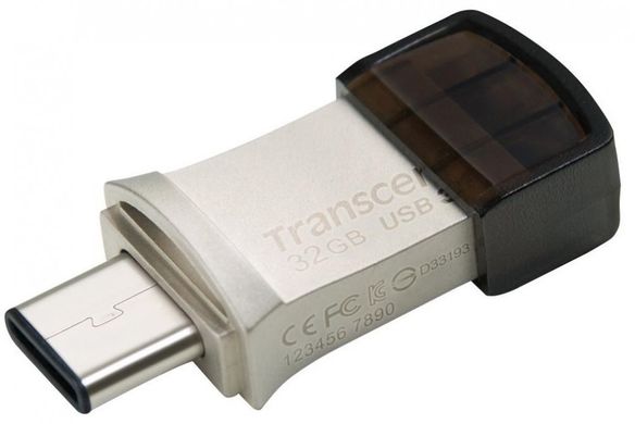 флеш-драйв Transcend JetFlash 890 32GB, Type-C, USB 3.1/3.0