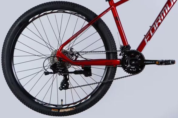 Велосипед AL 27.5" Formula THOR DD CS рама-16" червоний 2026