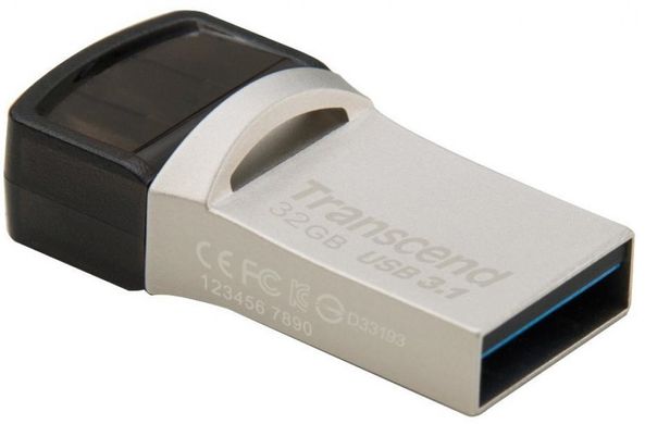 флеш-драйв Transcend JetFlash 890 32GB, Type-C, USB 3.1/3.0