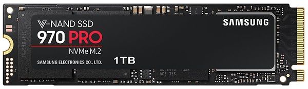 SSD внутрішні Samsung 970 PRO 1TB NVMe M.2 MLC (MZ-V7P1T0BW) Твердотілий накопичувач