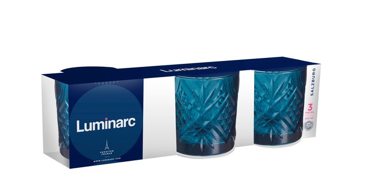 Набір склянок Luminarc Зальцбург Лондон Топаз