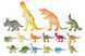 Ігрові фігурки Dingua Набір Динозаври 16 шт фото 2