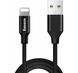 Кабель Baseus USB to Lightning 1.8m (CALYW-A01) чорний фото 1
