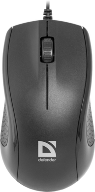 Миша Defender Optimum MB-160 USB (чорна),1000 dpi, 3 кнопки