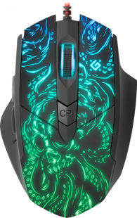Миша Defender Titan GM-650L RGB USB Black