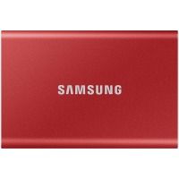 SSD накопичувач Samsung T7 500GB USB 3.2 GEN.2 Red (MU-PC500R/WW)