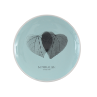 Тарілка Limited Edition MINIMALISM 17.5 см /десерт/ блакитна (HTK-010)