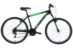 Велосипед 26" Discovery RIDER 2021 (черно-зеленый)