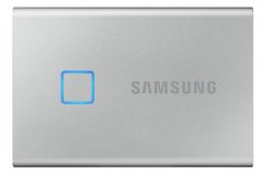 SSD накопичувач Samsung T7 Touch 1TB TLC 3D Silver (MU-PC1T0S/WW)