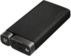 Портативное зарядное устройство Puridea X02 20000mAh Li-Pol + TYPE-C Leather Black