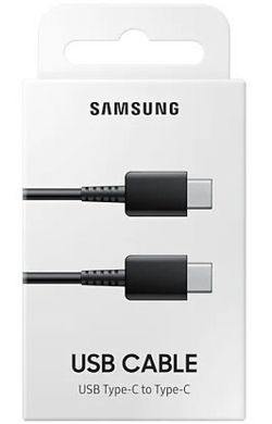 Кабель Samsung EP-DN975BWRGRU Type-C to Type-C Black