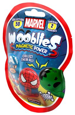 Игровой набор Marvel Wooblies Магнитные фигурки в пакете 2 шт