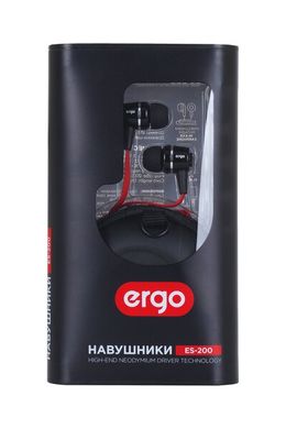 Наушники Ergo ES-200 Black