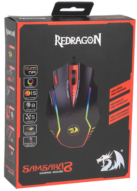 Миша Redragon Samsara 2 RGB IR USB Black