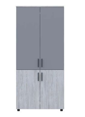 Шафа для одягу Doros Торн Сосна Натті/Сірий 2 (DRS-012003)