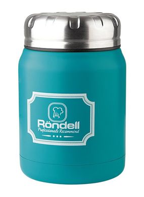 Термос для їжі Rondell RDS-944 Picnic Turquoise 0.5 л (RDS-944)