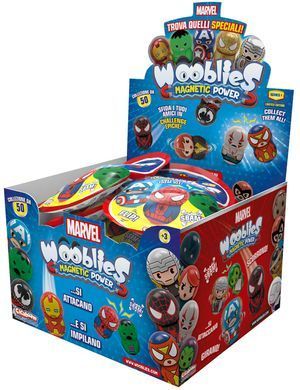 Игровой набор Marvel Wooblies Магнитные фигурки в пакете 2 шт