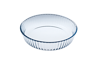 Форма с/к O Cuisine форма скл.кругл.26см(2,1л) рифл. вис. sticker (818BN00/B046)