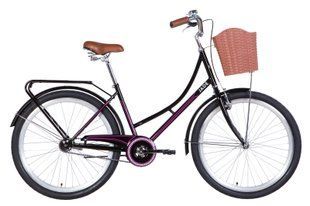 Велосипед 26" Dorozhnik JADE 2021 (черно-розовый)