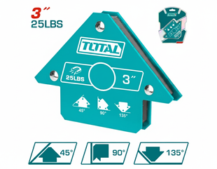 Угольник магнитный для сварки TOTAL TAMWH25032