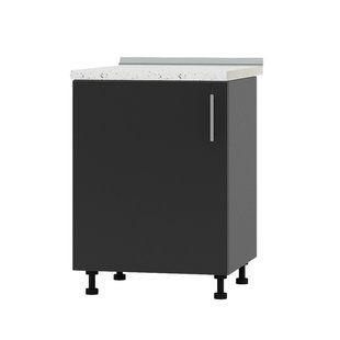 Кухонный модуль Оптима Низ Н83-600 Антрацит/Антрацит (без столешницы) 600х461х820 мм (DTM-072460)