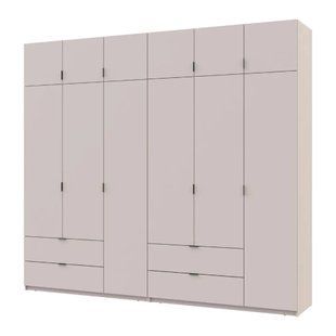 Шафа для одягу Doros Лукас Кашемір 3+3 ДСП 270х50х240 DRS-011715 (42005116)
