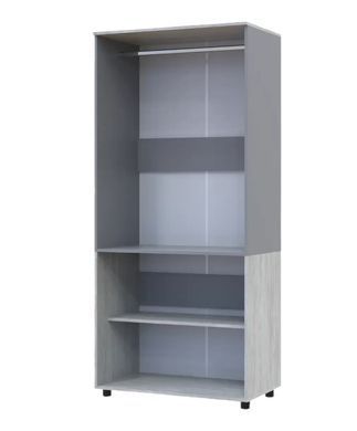 Шафа для одягу Doros Торн Сосна Натті/Сірий 2 (DRS-012003)