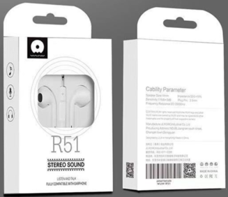 Навушники WUW R51 White