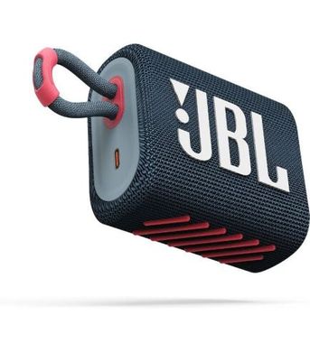 Акустика JBL GO3 (JBLgO3BLUP) Blue Pink