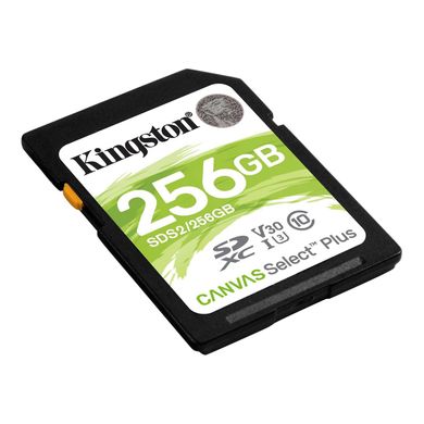 Картка пам'ятi Kingston 256GB SDXC C10 UHS-I (SDS2/256GB)
