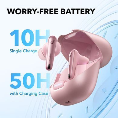 Гарнитура Anker SoundСore Liberty 4 NC Pastel Pink