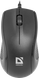 Миша Defender Optimum MB-160 USB (чорна),1000 dpi, 3 кнопки фото 1