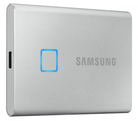SSD накопитель Samsung T7 Touch 1TB TLC 3D Silver (MU-PC1T0S/WW)
