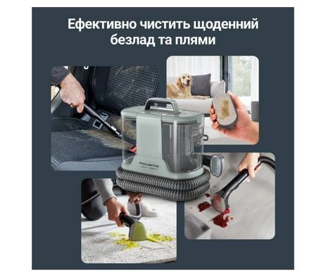 Моющий пылесос-пятновыводитель Rowenta Clean It Compact IN3020F0
