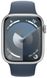 Смарт часы Apple Watch S9 41mm Silver Alum Case with Storm Blue Sp/b - M/L фото 2