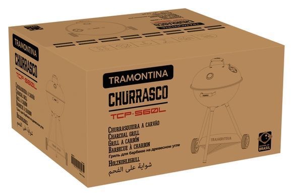 Вугільний гриль Tramontina Barbecue TCP 560