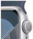 Смарт годинник Apple Watch S9 41mm Silver Alum Case with Storm Blue Sp/b - S/M фото 2