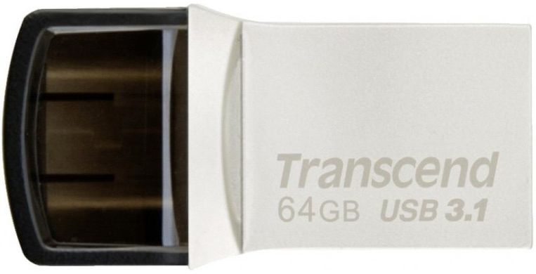 флеш-драйв Transcend JetFlash 890 64GB, Type-C, USB 3.1/3.0