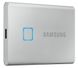 SSD накопичувач Samsung T7 Touch 1TB TLC 3D Silver (MU-PC1T0S/WW) фото 2