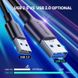 кабель Ugreen US184 USB 3.0 - Type-C Cable 1м (чорний) фото 4