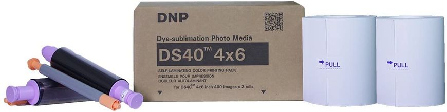 Термосублимаційний папір DNP DS40 PC: 800 2х400 10Х15 Roll Media