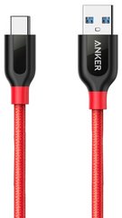 Кабель Anker PowerLine+ USB-C to USB-A 3.0 - 0.9м V3 Red