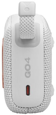 Портативная акустика JBL Go 4 White (JBLGO4WHT)