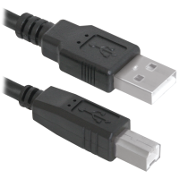Кабель Defender (83763)USB04-06 USB2.0 AM-BM, 1.8м, пакет