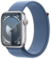 Смарт часы Apple Watch S9 41mm Silver Alum Case with Winter Blue Sp/Loop