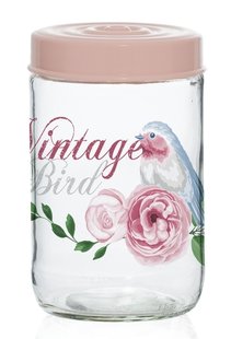 Банка Herevin Vintage Birds, 660 мл