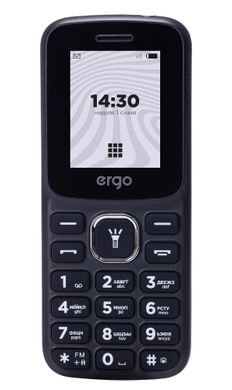 Мобільний телефон Ergo B182 Dual Sim (чорний)
